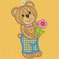 FSL Bear 08 machine embroidery designs