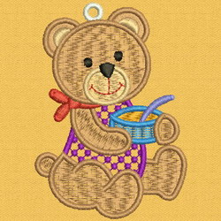 FSL Bear 10 machine embroidery designs