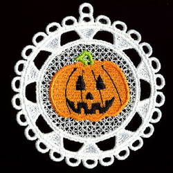 FSL Halloween Doily 01 machine embroidery designs
