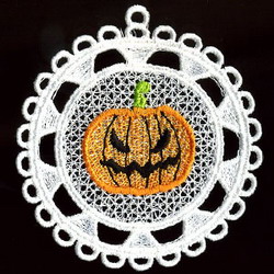 FSL Halloween Doily 03 machine embroidery designs