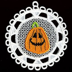 FSL Halloween Doily 04 machine embroidery designs