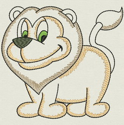 Vintage Cute Animals 04 machine embroidery designs