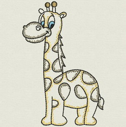 Vintage Cute Animals 10 machine embroidery designs