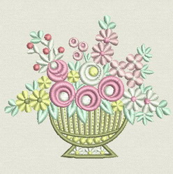Elegant Floral Baskets 06