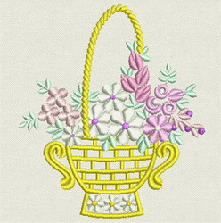 Elegant Floral Baskets 09