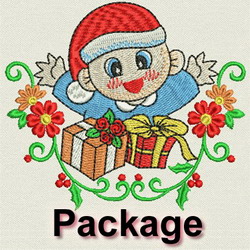 Christmas Baby machine embroidery designs