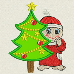 Christmas Baby 03 machine embroidery designs