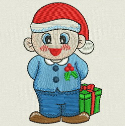 Christmas Baby 04 machine embroidery designs