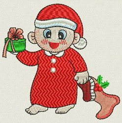 Christmas Baby 10 machine embroidery designs