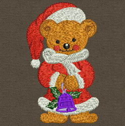 Christmas Bear 06 machine embroidery designs