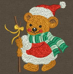 Christmas Bear 10 machine embroidery designs