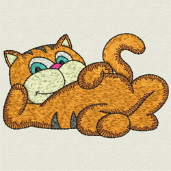 Playful Cats 02 machine embroidery designs