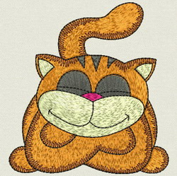 Playful Cats 04 machine embroidery designs