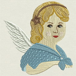 Christmas Angel 03 machine embroidery designs