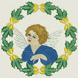 Christmas Angel 12 machine embroidery designs