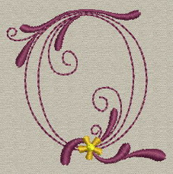 Classic Alphabet-Q machine embroidery designs