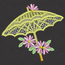 FSL Flower Umbrella 05 machine embroidery designs