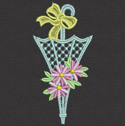 FSL Flower Umbrella 09 machine embroidery designs