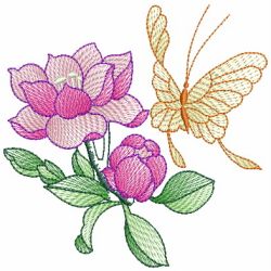 Butterfly Love 2 02(Sm) machine embroidery designs