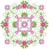 Floral Quilt Blocks 2 04(Sm)