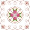 Brilliant Rose Quilt(Lg)