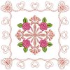 Brilliant Rose Quilt 14(Lg)