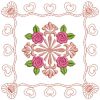 Brilliant Rose Quilt 14(Lg)