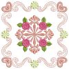 Brilliant Rose Quilt 20(Lg)