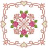 Brilliant Rose Quilt 2 02(Sm)