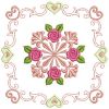 Brilliant Rose Quilt 2 23(Sm)