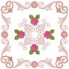 Brilliant Rose Quilt 3 10(Lg)