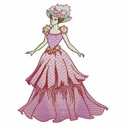 Pretty Ladies 2 machine embroidery designs