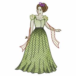 Pretty Ladies 2 04 machine embroidery designs