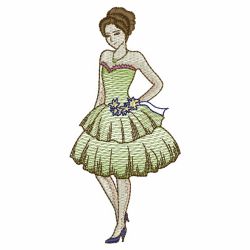 Pretty Ladies 2 05 machine embroidery designs