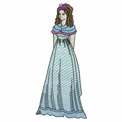 Pretty Ladies 2 09 machine embroidery designs