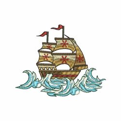 Sailing Ships 05 machine embroidery designs