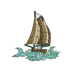 Sailing Ships 09 machine embroidery designs