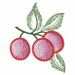 Fresh Fruits(Md) machine embroidery designs