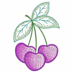 Fresh Fruits 02(Md) machine embroidery designs