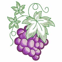 Fresh Fruits 04(Md) machine embroidery designs