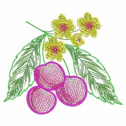 Fresh Fruits 07(Sm) machine embroidery designs