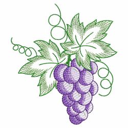 Fresh Fruits 08(Sm) machine embroidery designs