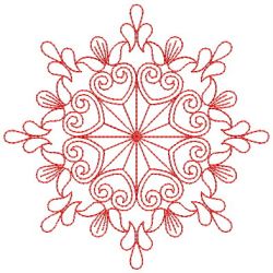 Redwork Quilt Blocks 06(Sm)