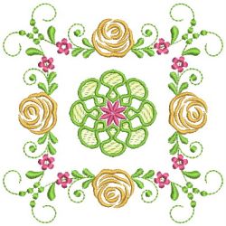 Vintage Rose Quilt 05(Sm) machine embroidery designs