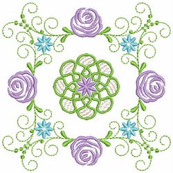 Vintage Rose Quilt 08(Sm) machine embroidery designs