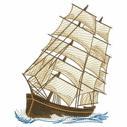 Sailing Boats 10(Lg) machine embroidery designs
