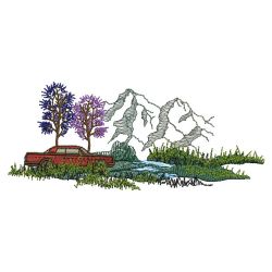 Beautiful Scenes 09(Md) machine embroidery designs