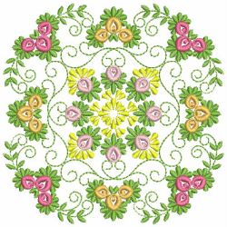 Floral Quilt Blocks 02(Md) machine embroidery designs