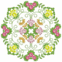 Floral Quilt Blocks 03(Md) machine embroidery designs