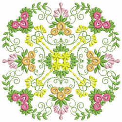 Floral Quilt Blocks 05(Md) machine embroidery designs